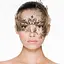 Маска на очі EasyToys Metal Mask Gold золотий - мініатюра 2