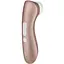 Вакуумний кліторальний стимулятор з вібрацією Satisfyer Pro 2+ золотий - мініатюра 1