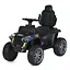 Дитячий квадроцикл Bambi M 5732EBLR-6 2-в-1 з батьківською ручкою, пультом керування, музикою, світлом, жовтий - мініатюра 4