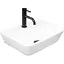 Умивальник Rea Remi white накладний підвісний REA-U6961, Білий - мініатюра 1