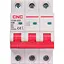 Модульный автоматический выключатель CNC YCB9-80M 3P C50 6ka - миниатюра 1