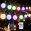 Зовнішні гірлянди Aomdom, 100 футів/30 м 50 світлодіодних гірлянд для приміщень із дистанційним керуванням і застосунком, таймер - мініатюра 1