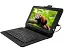 Чехол для планшета универсальный с клавиатурой Micro-USB 9.7-11" подставка Black (19003) - миниатюра 3