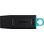 Флеш-накопичувач Kingston DataTraveler Exodia 64Gb USB3.2 Black-Teal (DTX/64GB) - мініатюра 1