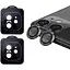 Защитное стекло на камеру DK для Apple iPhone 12 mini Lens Metal Ring Eagle Eye 016203 black 2 шт. - миниатюра 1