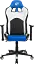 Геймерське крісло GT Racer чорне з синім та білим (X-5813 Black/Blue/White) - мініатюра 8