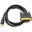 Кабель PowerPlant USB Type-C 3.1 – DVI (24+1) (M), 1 м - миниатюра 1
