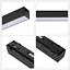 Магнитный ультратонкий трековый линейный светильник KW-300/18W 2.4G DC48V BK Brille 48-201 - миниатюра 4