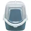 Туалет-домик Trixie Vico для кошек с полупрозрачным верхом 40 х 40 х 56 см голубовато-белый - миниатюра 6
