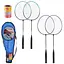 Бадмінтон BD2303 2 ракетки, набір воланчиків 20*60 см, в сумці (6904410244129) МІКС - мініатюра 1