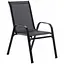 Комплект садових стільців Chomik Garden Line Cortina чорний - мініатюра 2
