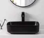 Умивальник Dusel Cubis 500251B, Чорний матовий - мініатюра 3
