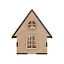 Заготовка для декорування "Будиночок 12" Fabrika Decoru FDPO-403 з LED свічкою в комплекті - мініатюра 3