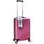 Валіза Маленька (S) Полікарбонат На 4-х подвійних колесах 50л POLO ПК014-S Рожевий - мініатюра 1