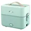 Ланч-бокс з підігрівом Xiaomi Bear Electric Lunch Box 1.2 л (DFH-B12E1) Green - мініатюра 1