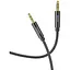 Кабель Hoco AUX audio cable UPA19 аудіо шнур тато тато 1 м сірий - мініатюра 1