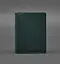Кожаная обложка-органайзер для документов 6.1 зеленый краст - миниатюра 1