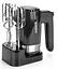Миксер Eisen EHM-50, Black|Silver, 500W, ручной, 5 скоростей, венчики, крюки для замеса теста, подставка для насадок, защита от перегрева - миниатюра 2