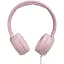Навушники з мікрофоном JBL T500 Pink (JBLT500PIK) - мініатюра 1