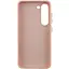 Шкіряний чохол Bonbon Leather Metal Style для Samsung Galaxy S23 Рожевий / Light Pink - мініатюра 3