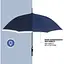 Зонтик-трость Perletti Reflecting с системой антиветер темно-синий (P96014-02) - миниатюра 2