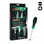 Комплект ударных отверток с шестигранником 6 ед. PRO-PLUS SERIES Toptul hoz0007674 - миниатюра 1