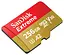 Карта памяти Sandisk 256GB microSD C10 UHS-I U3 R190/W130MB/s Extreme V30 + SD (SDSQXAV-256G-GN6MA) - миниатюра 2
