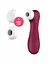 Вакуумний стимулятор клітора з вібрацією Satisfyer Pro 2 Generation 3 with Liquid Air вишневий - мініатюра 3