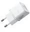 Зарядний пристрій Baseus Palm Fast Charger Type-C+USB 20W white (P10111608213-00) - мініатюра 2