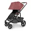 Прогулочная коляска Uppababy Cruz V2 - Lucy + люлька Uppababy Carrycot Lucy Rosewood Melange с карбоновым каркасом - миниатюра 13