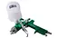 Пневматичний фарбопульт HVLP APRO 600 мл x 1.3 мм ВБ пластик 850032 - мініатюра 2