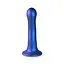 Фалоімітатор Ouch! Curvy G-Spot Dildo 7'' 18 cm (синій) - мініатюра 10