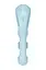 Вібратор для потрійної стимуляції Satisfyer Tri Ball 2 20.5 см блакитний - мініатюра 10