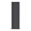 Радіатор дизайнерський Ideale Vittoria 12 7/1600/476 чорний, Чорний - мініатюра 1