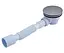 Сифон для душового піддона Santehplast OLi GD-12-1 1/2"x90 h65 116х65 мм 30412 - мініатюра 1