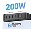 Зарядное устройство 200 ватт максимальное Ugreen CD271 6 портов 2U+4C 200W GaN - миниатюра 6