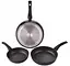 Набор сковородок с гранитным покрытием Edenberg EB-1731 сковорода для жарки с толстым дном - миниатюра 2