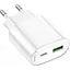 Мережевий зарядний пристрій Hoco C109A Fighter 20W White (784810) [122580] - мініатюра 2