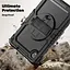 Чохол Rugged 3 Layers броньований протиударний з захистом Lenovo Tab M11 TB330 / Xiaoxin Pad 2024 TB331 Чорний - мініатюра 7