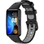 Ремешок DK CDK для Huawei Band 10 Silicone Sport Band Nike (016452) (black / grey) - миниатюра 2