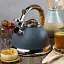 Чайник со свистком Edenberg EB-8852 с мраморным покрытием 3 л серый - миниатюра 3