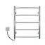 Электрический полотенцесушитель Kosser Трапеция 600x500/5 EL рег. ДТ08EL, Хром, Левое - миниатюра 2