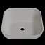 Раковина глянцева накладна Amidicon Atlant 45 450x450 з литого каменю ATLANT_45_HL, Білий - мініатюра 1