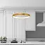 Подвесной светильник Friendlylight Santorini 38 LED 30W 3000 4000K Gold FL3012 - миниатюра 1