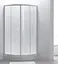 Душова кабіна Eger Tisza 80x80 скло Zuzmara 599-020, матовий, білий - мініатюра 3