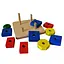 Дитяча розвиваюча Піраміда-фігури ПД-001 дерев'яна - мініатюра 2