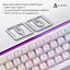 Клавіатура Ajazz NK68 Red Switch White USB-C (NK68-R-W) - мініатюра 14