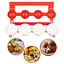 Форма для приготування фрикадельок із начинкою Stuffed Ball Maker, Kitchen Master Червоний 85830 - мініатюра 3