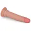 Фаллоимитатор Dual-Layered Liquid Silicone Nature Cock 18.5 см телесный - миниатюра 4