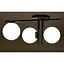 Люстра Brille молекула BR-01 699C/3 G9 BK+WT - миниатюра 2